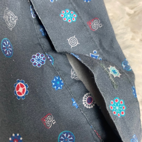 Perry Ellis Slim Fit Blue Shirt Size Large - Picture 8 of 9